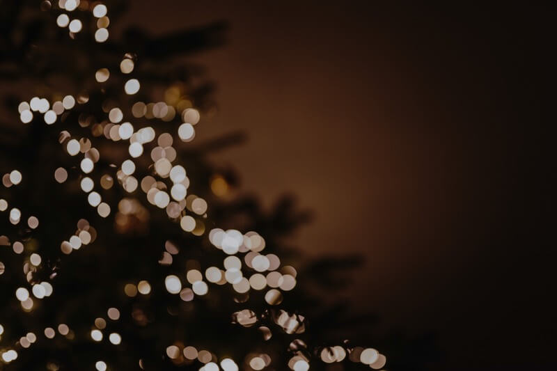 Blurred Christmas Lights