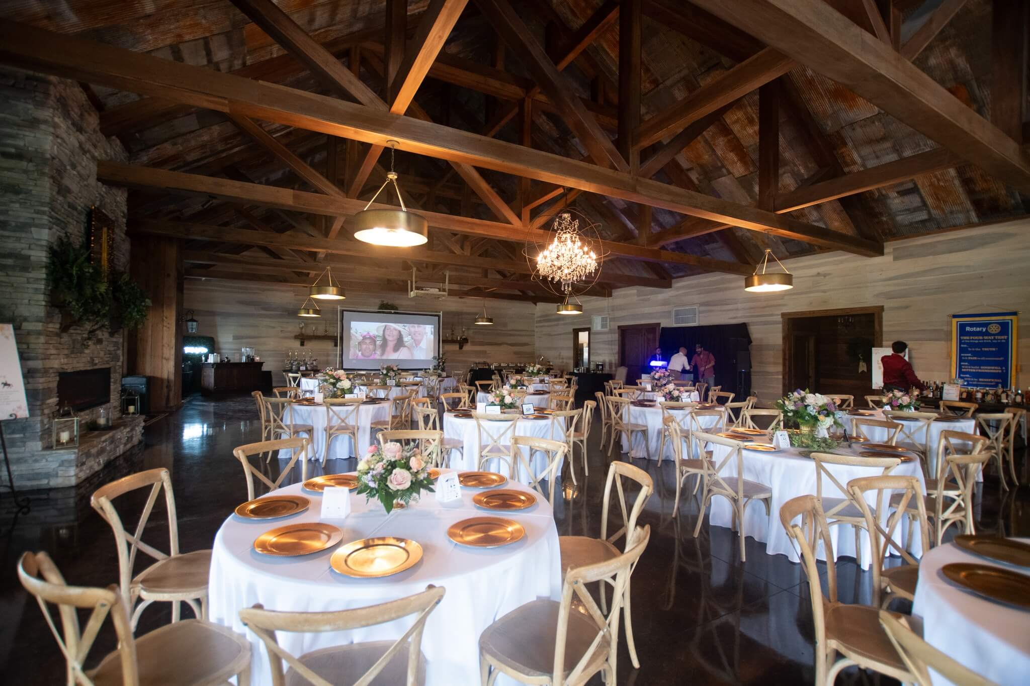 Corporate event gathering