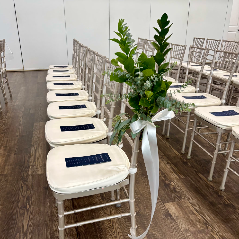 aisle markers coady florist wedding flowers