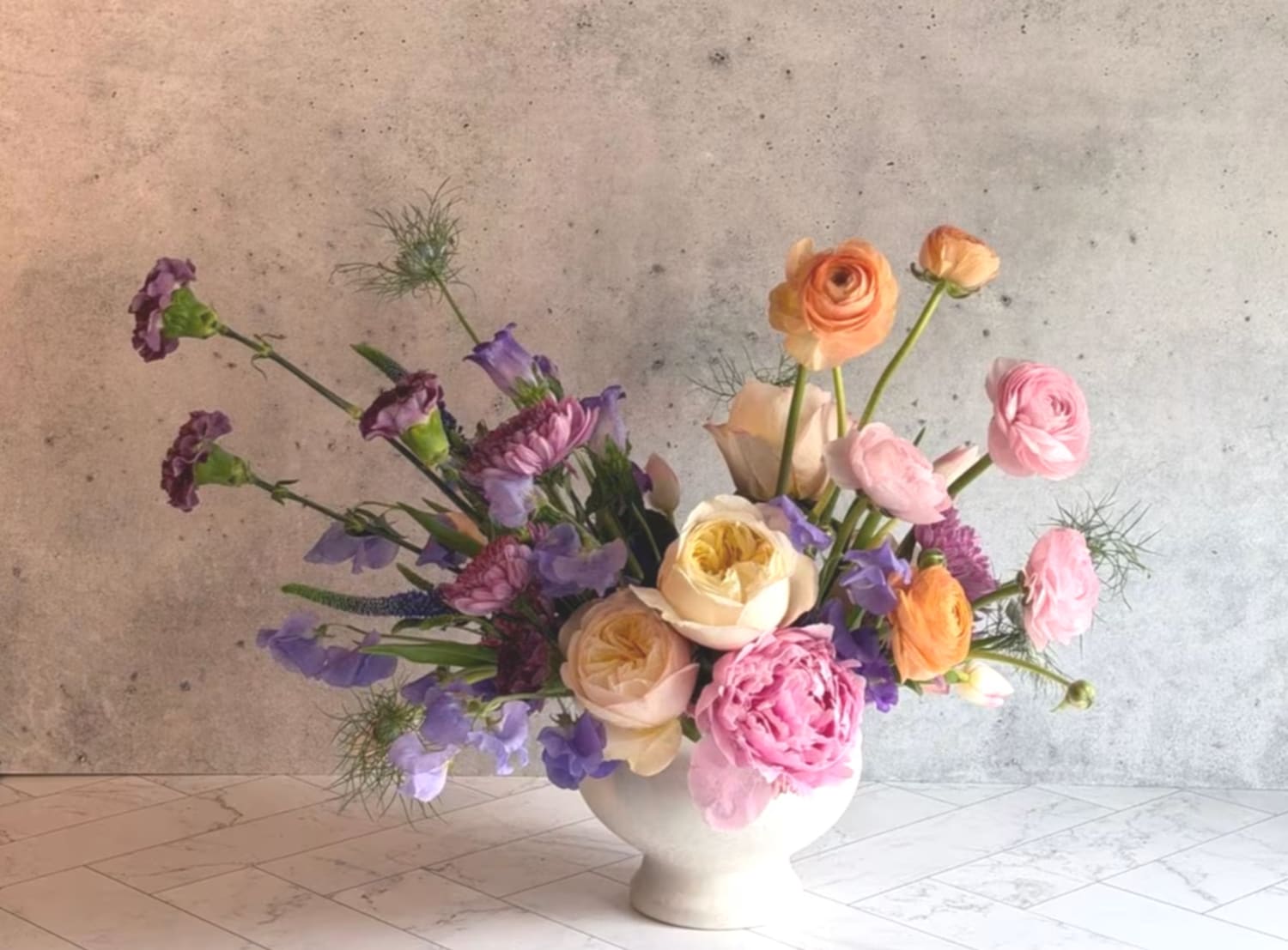 Colorful floral arrangement designed by ImpeKable Flowers in DeLand, Florida