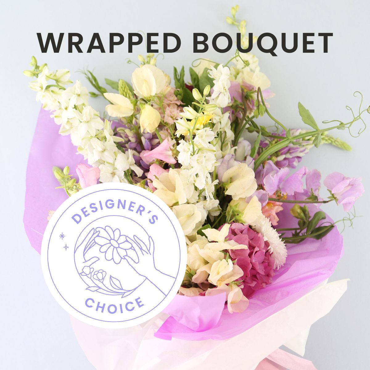 Designer's Choice - Wrapped Bouquet