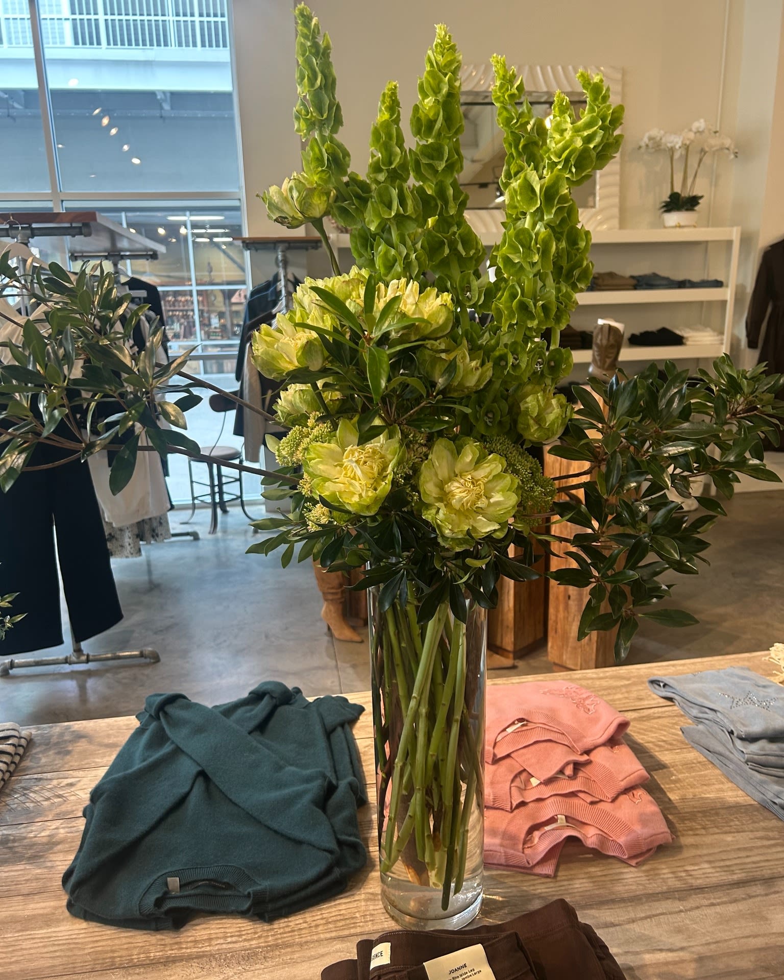 White and Green Luxury Arrangement