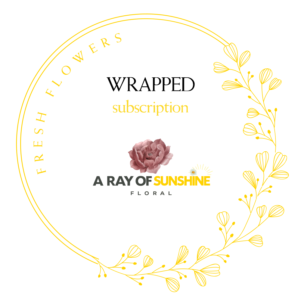 Seasonal Wrapped Flower Subscription
