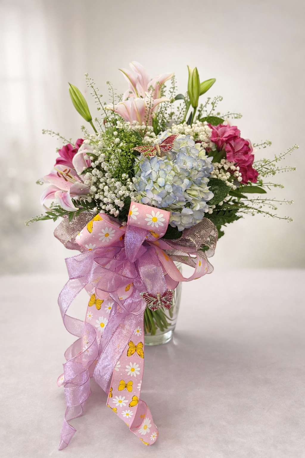 Flowers once a month