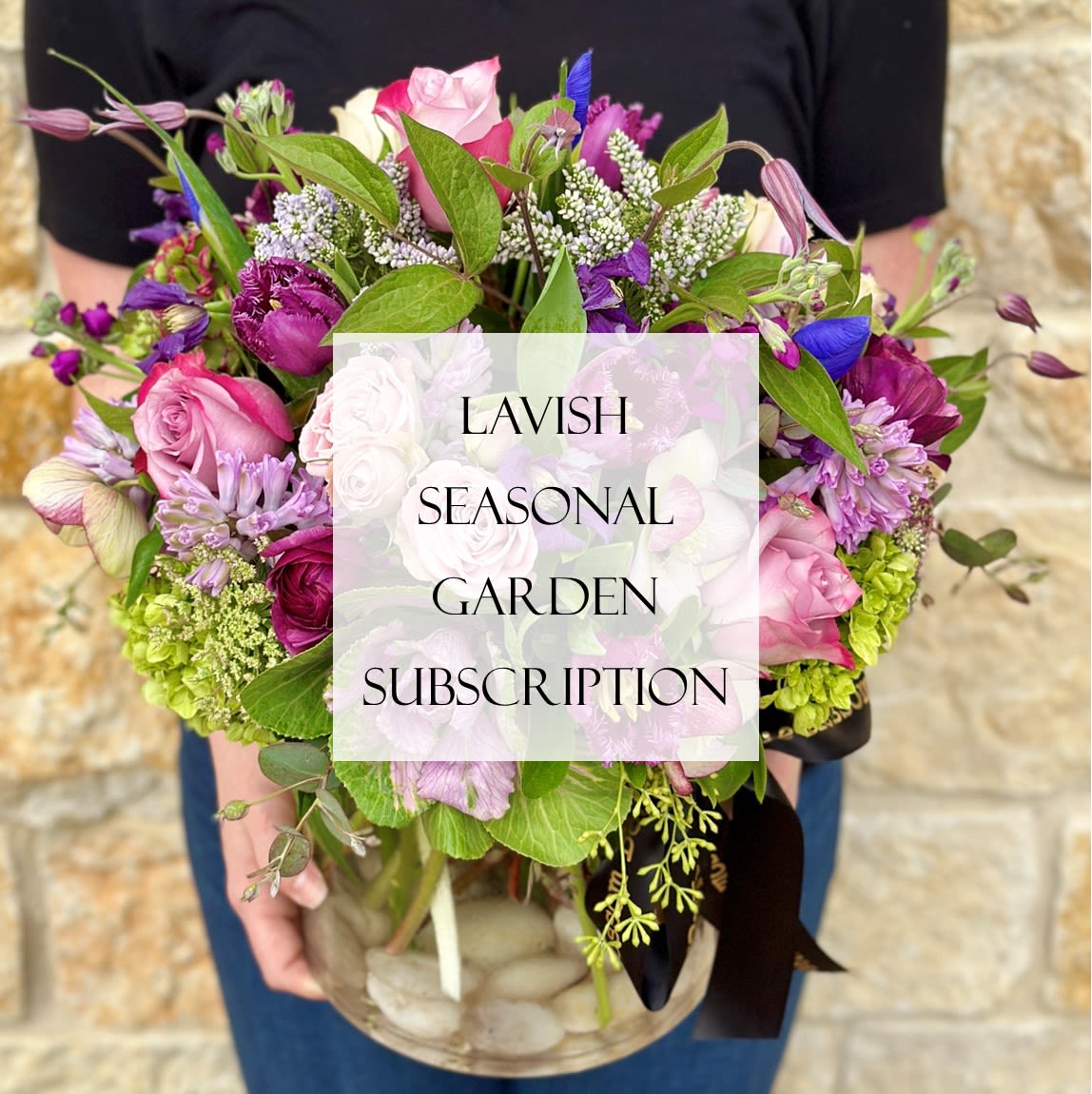 Lavish Seasonal Garden Subscription 