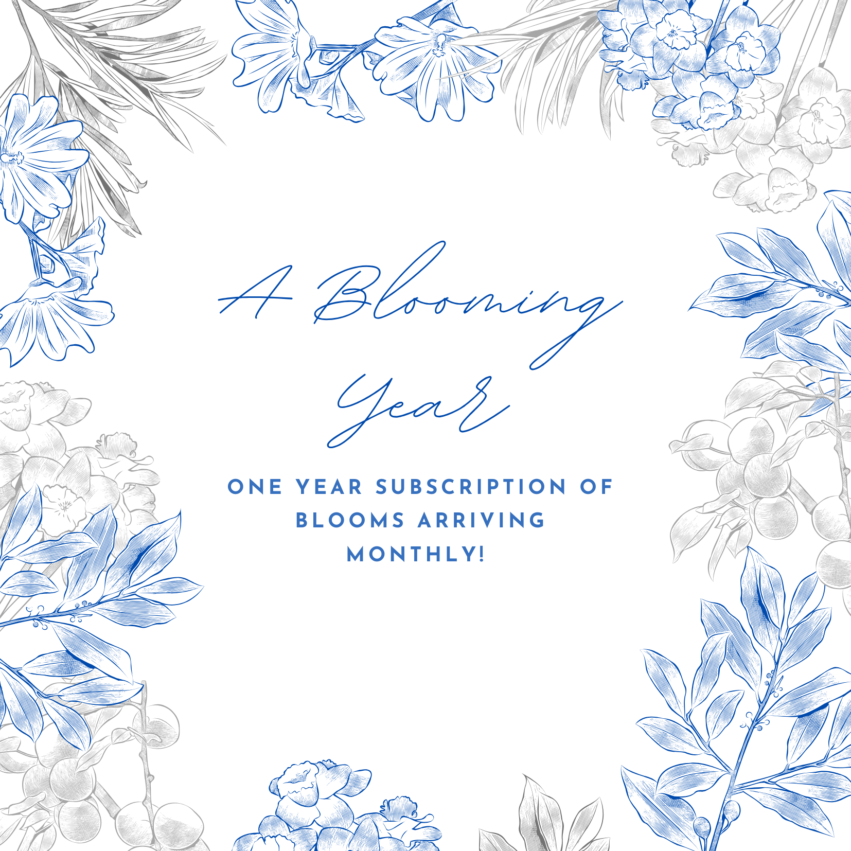 A Blooming Year