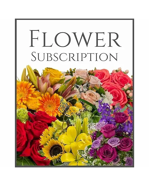 Flower Delivery Subscription Service (Available in Weekly, Bi-Weekly and Monthly Packages)