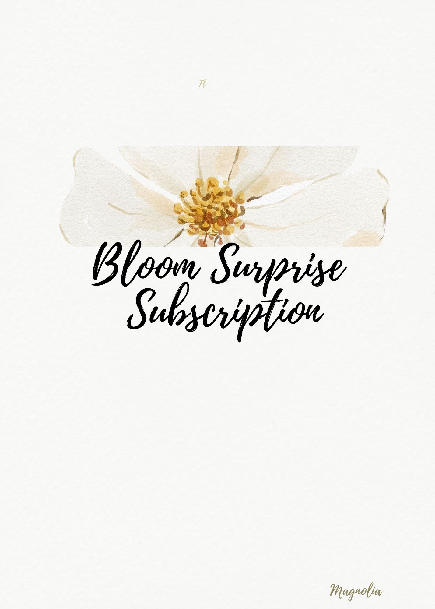 Bloom Surprise Subscription