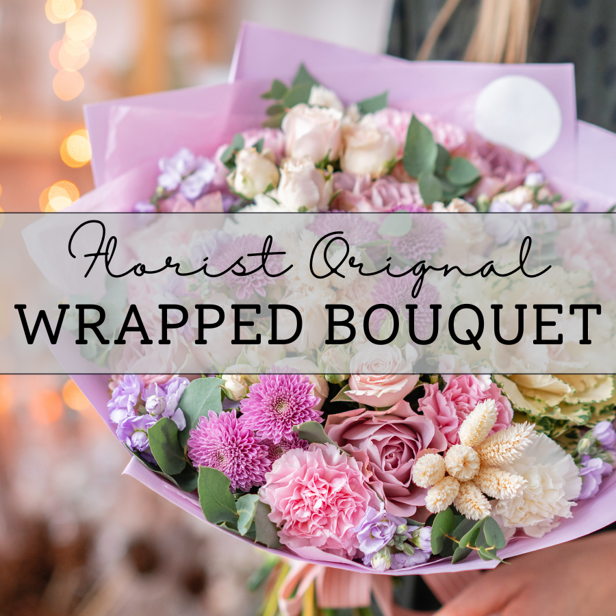 Floral Subscription: Seasonal Hand-Wrapped Bouquet