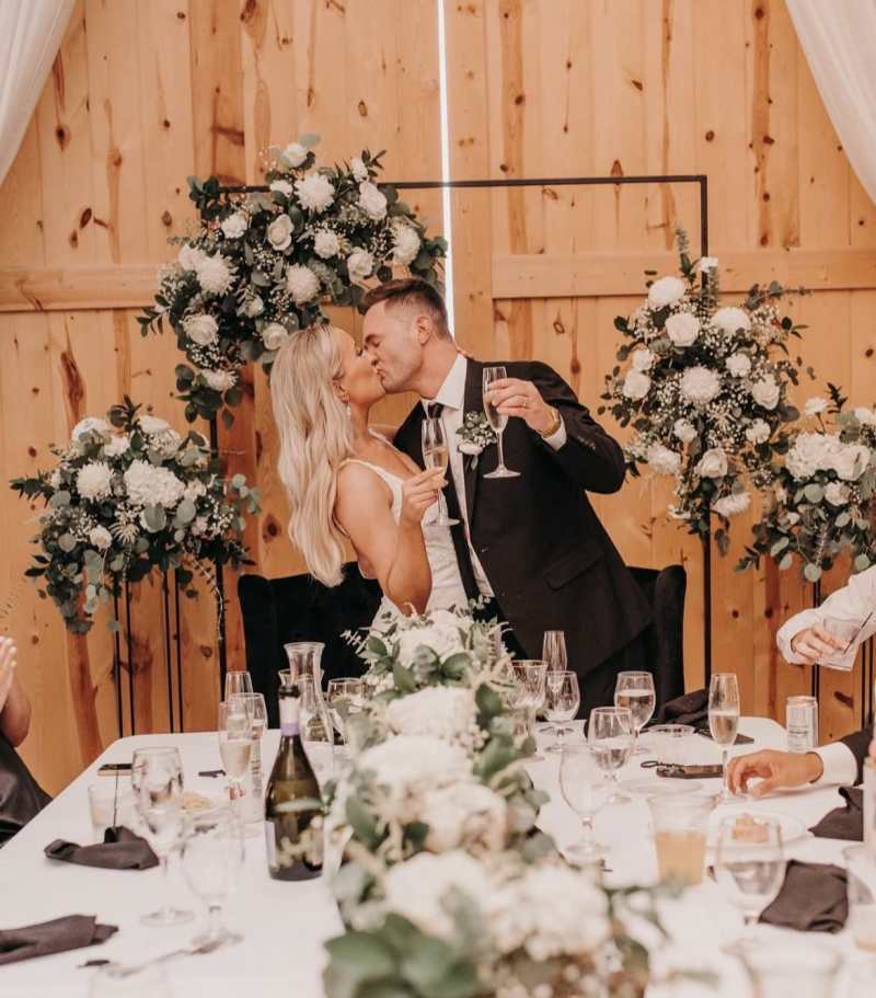 Sweetheart Table & Backdrop