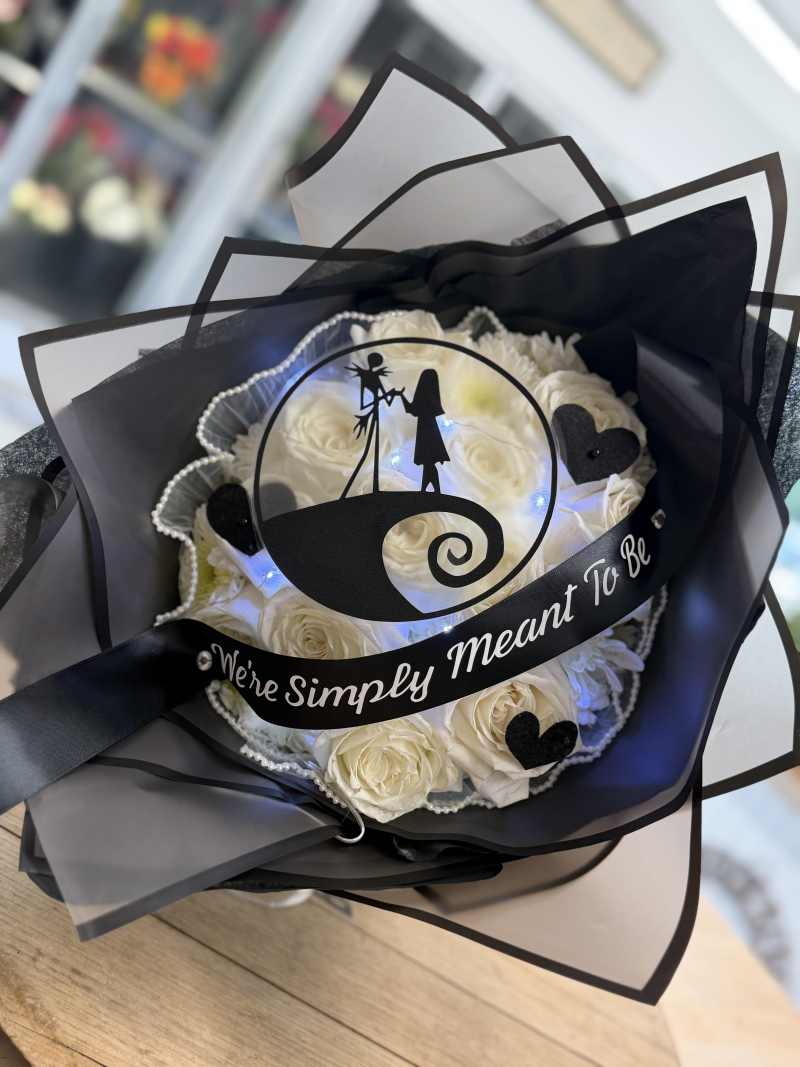 Nightmare Before Christmas Bouquet for the Bride