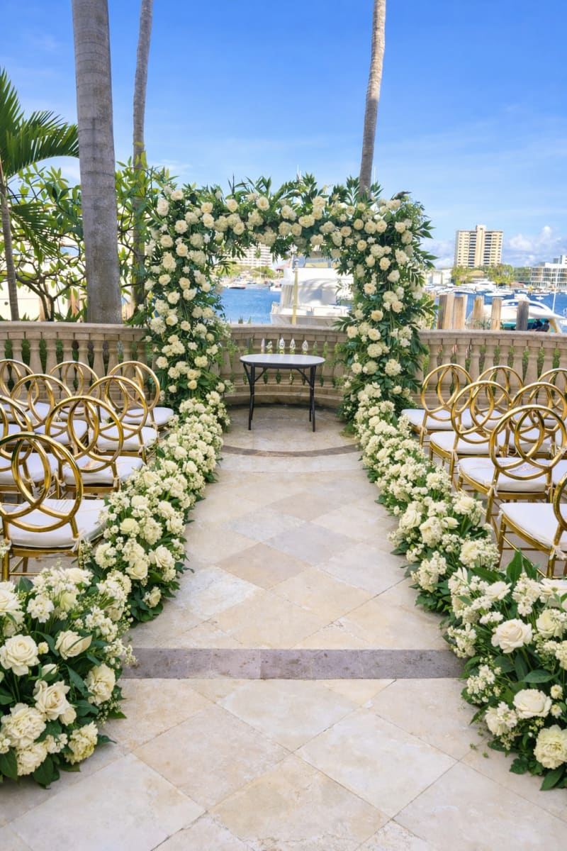 Ceremony Floral Design | Naples Weddings