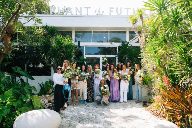 Floral Alchemy workshop at Plant the Future