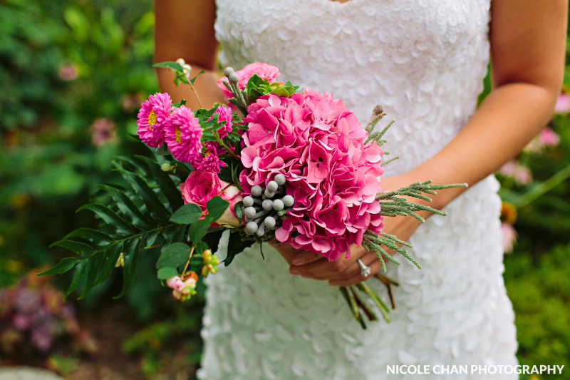 Pink Garden Wedding