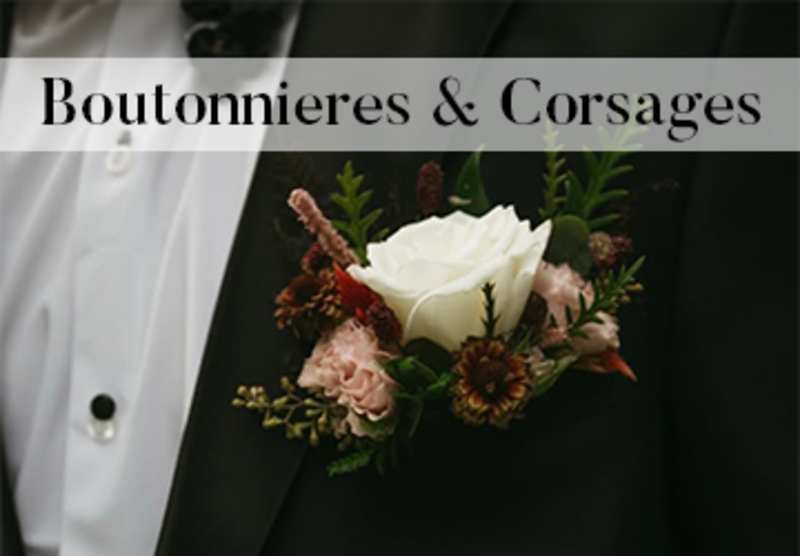 Boutonnieres & Corsages