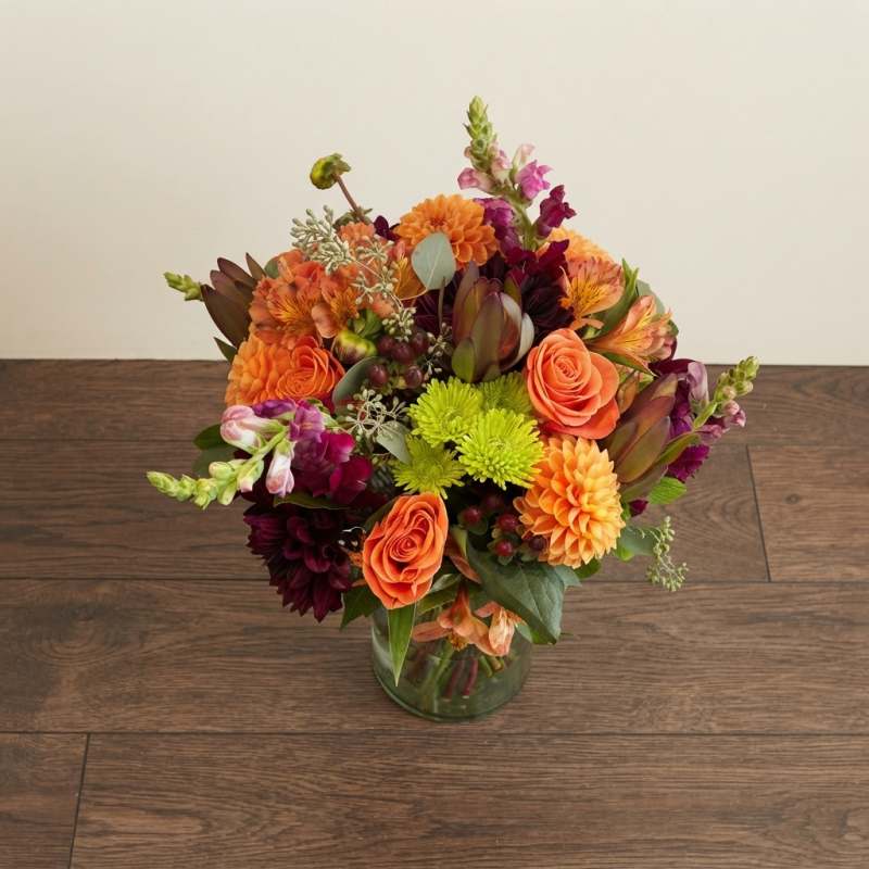 Autumn Floral Bridemaid's Bouquet