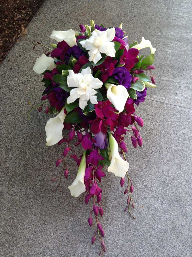 Plum and Purple wedding 