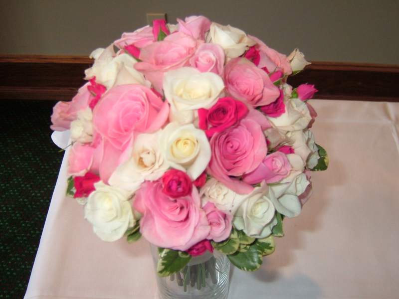 Pink and Red wedding 