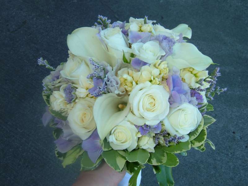 Lavender and Yellow Wedding 