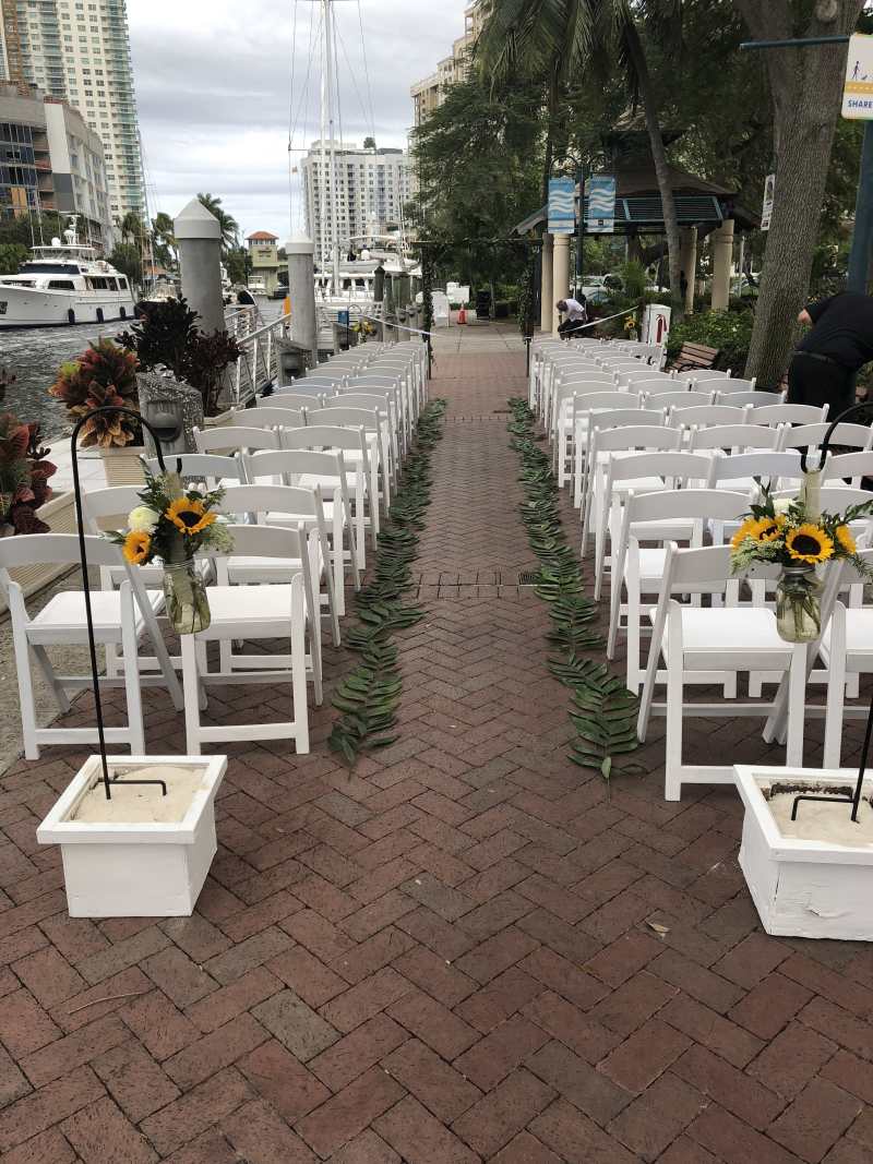 Mr. & Mrs. Gomez at the Maxwell Room