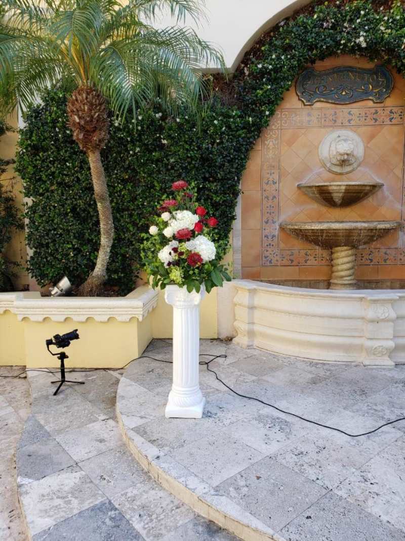 Mr. and Mrs. Lape at the Benvenuto Restaurant