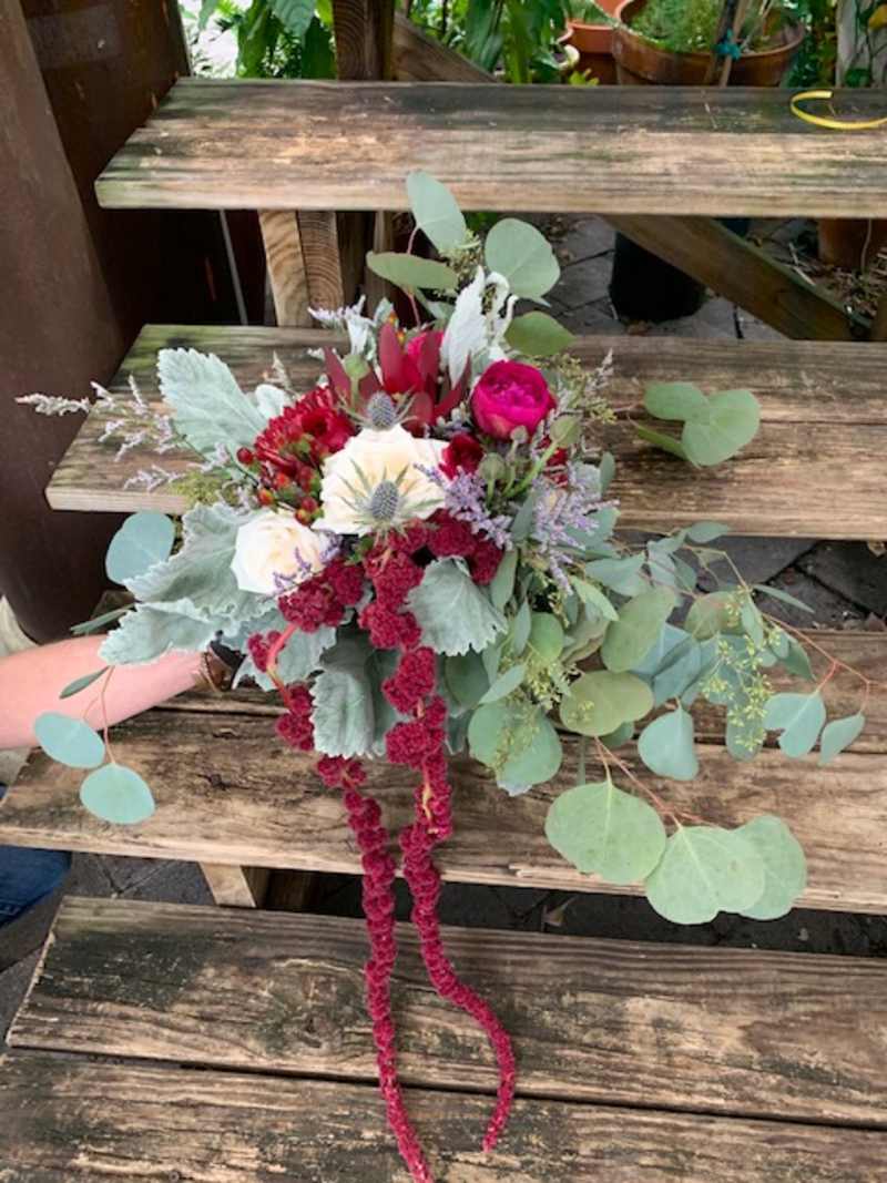 Mr. and Mrs. Bo say "I do"