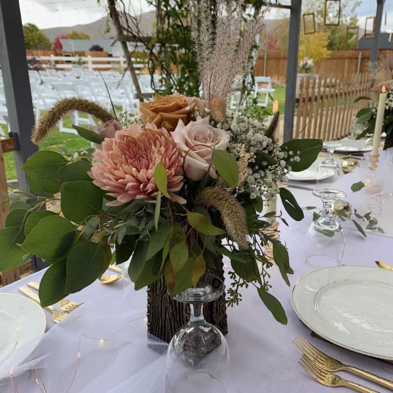 Elegant Backyard Boho Wedding