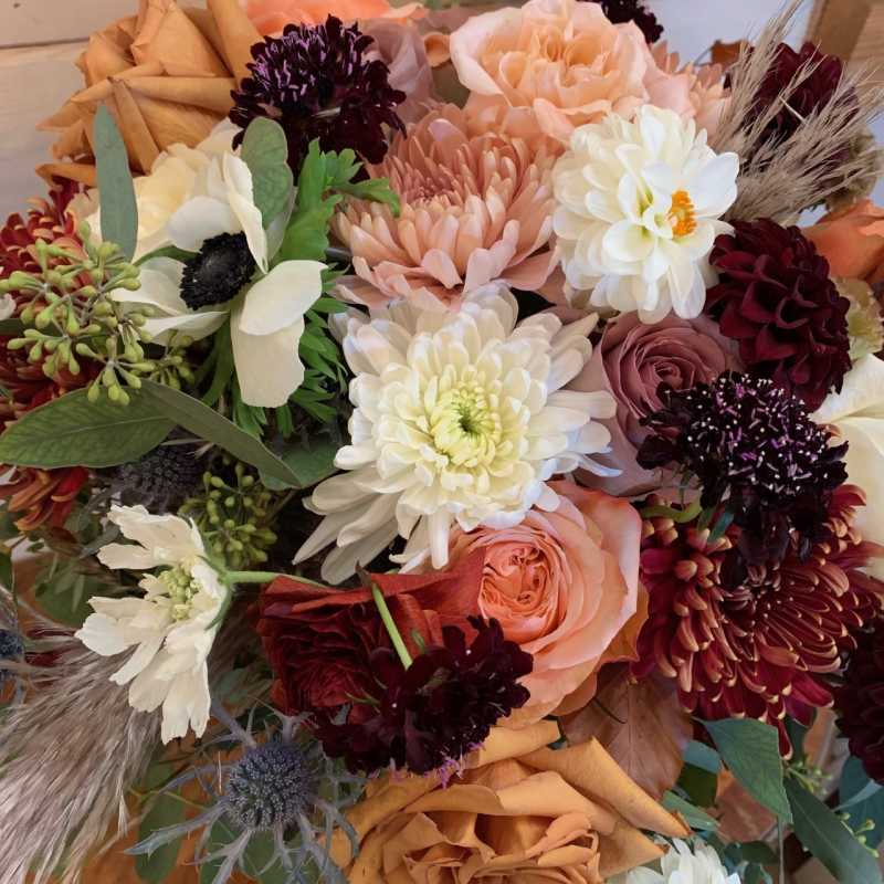 Rust Fall Wedding 