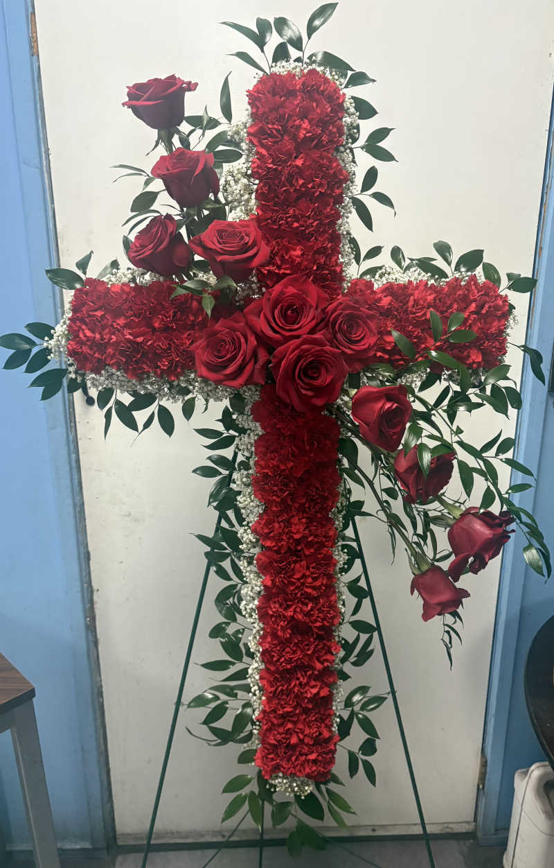 Red Standing Cross