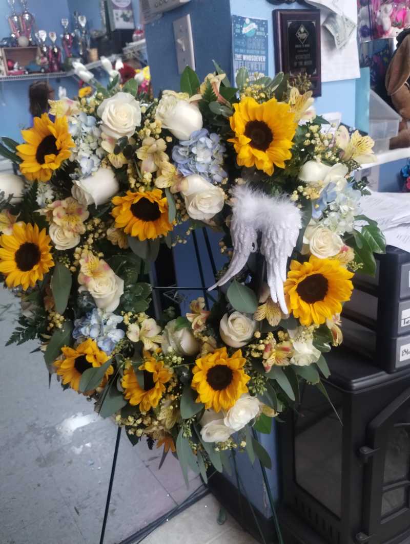 Sunflower Open Heart