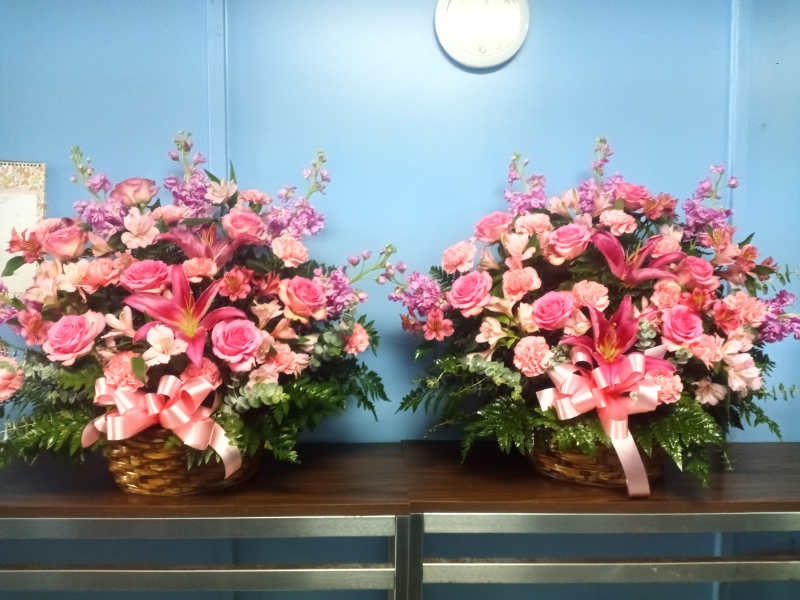 Pink Sympathy Basket x's 2