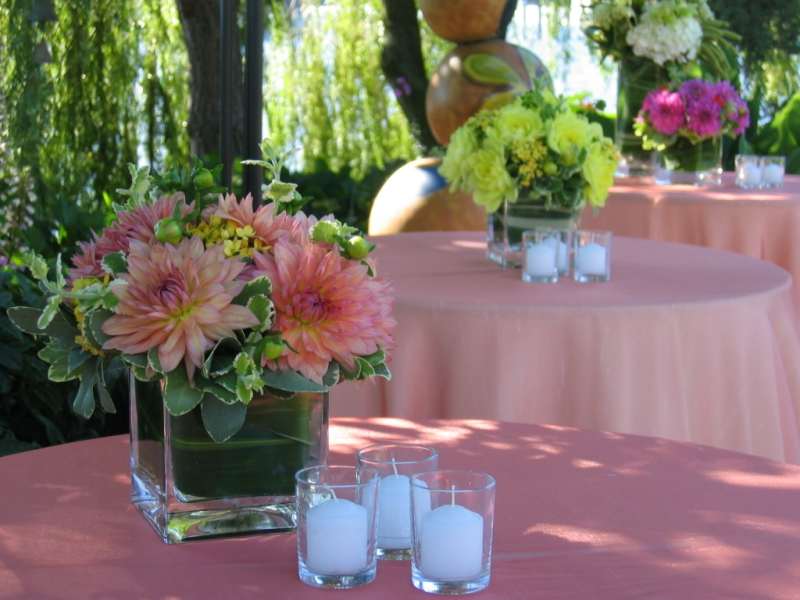 Poolside Dinner Party