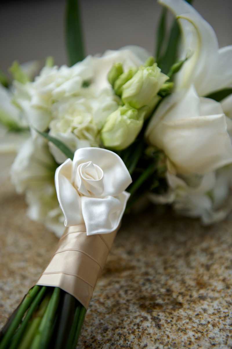 White and Cream Wedding