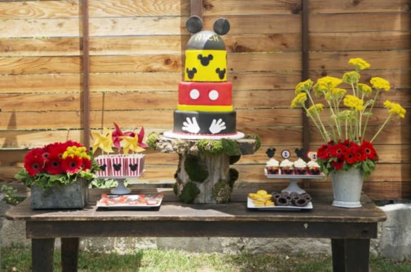 Special Events // Rustic Mickey Baby's Birthday - May 2013, Private Residence