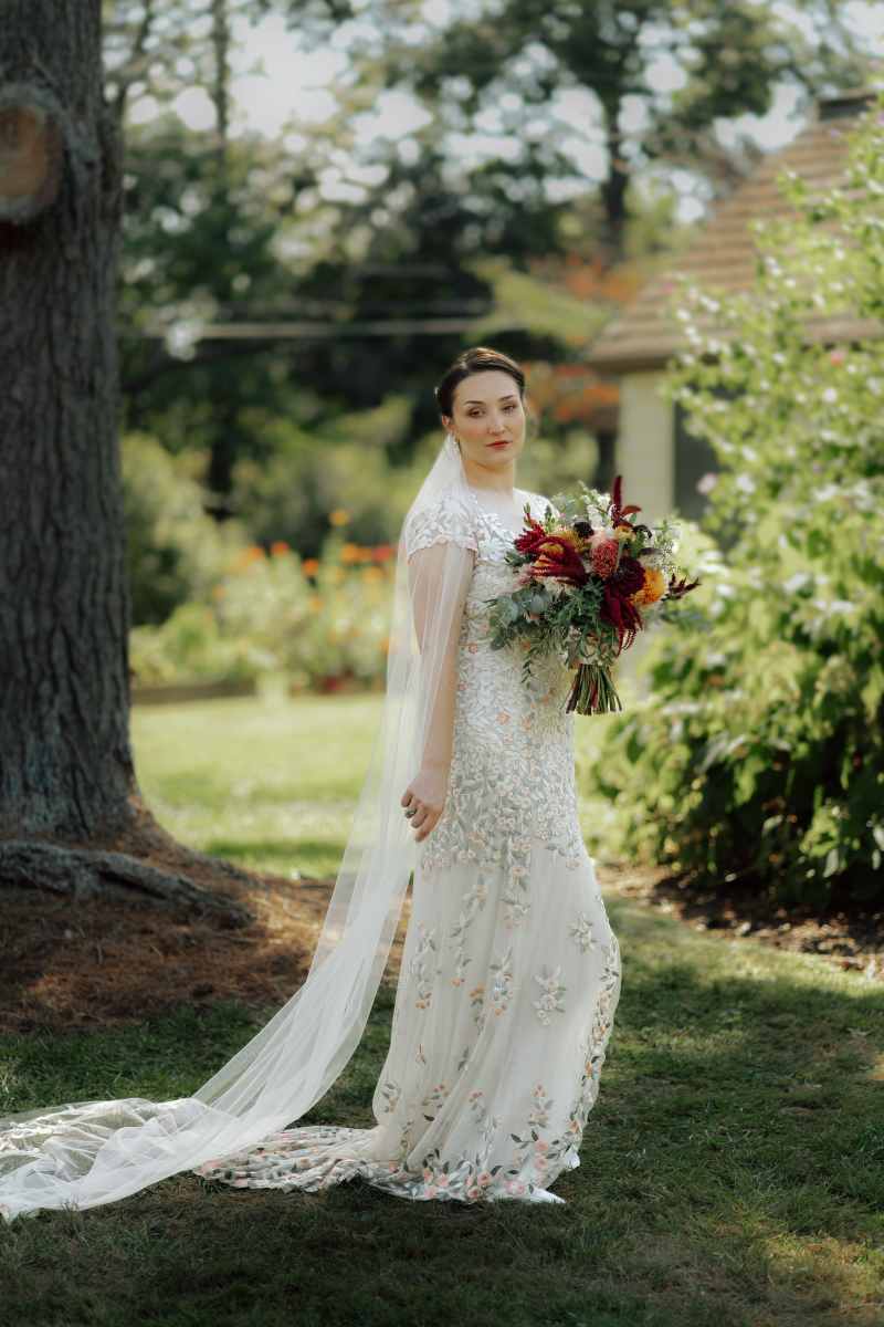 Fall Backyard Wedding