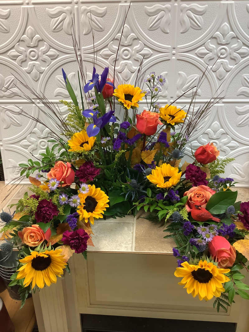 Urn wreath 6