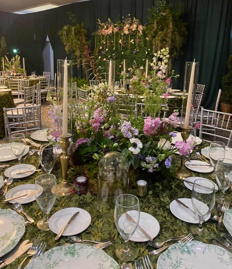 Garden Themed Wedding