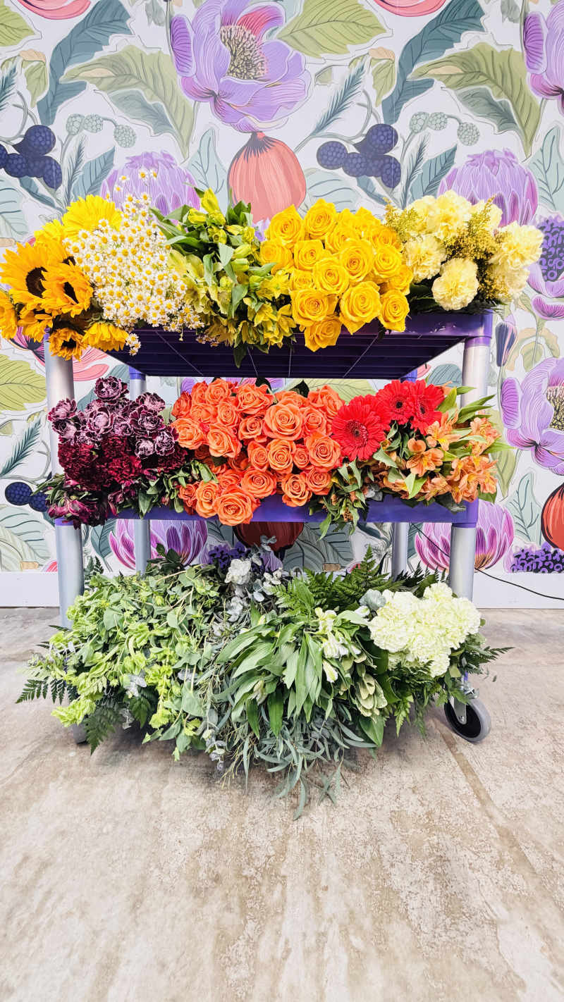Luxe & You Floral Cart