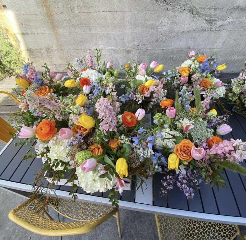 Birthday arrangements 