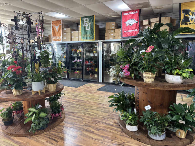 10 Coolers of Fresh Flower Arrangements