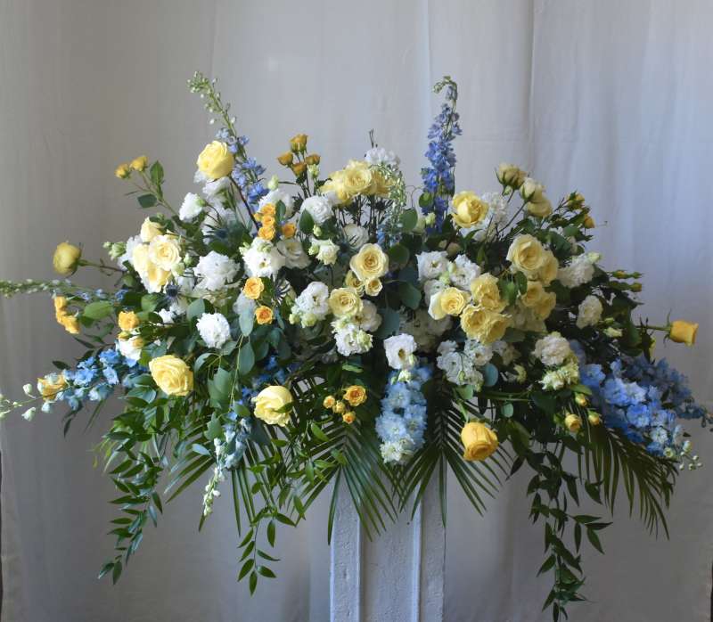 Gentle Reflections Casket Spray