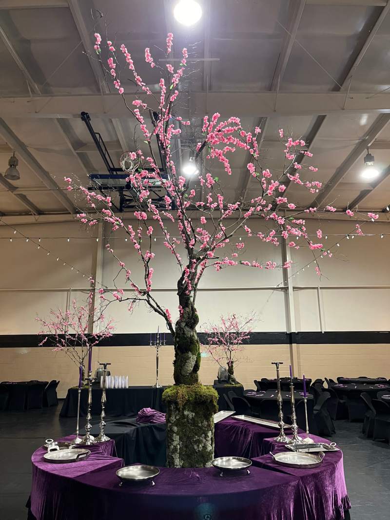 Live Tree Centerpieces