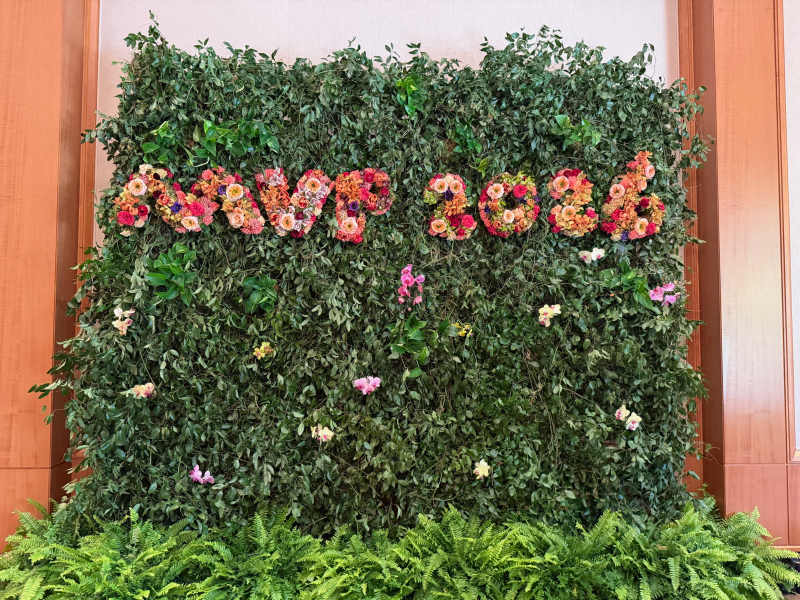 Floral and Greenery Wall