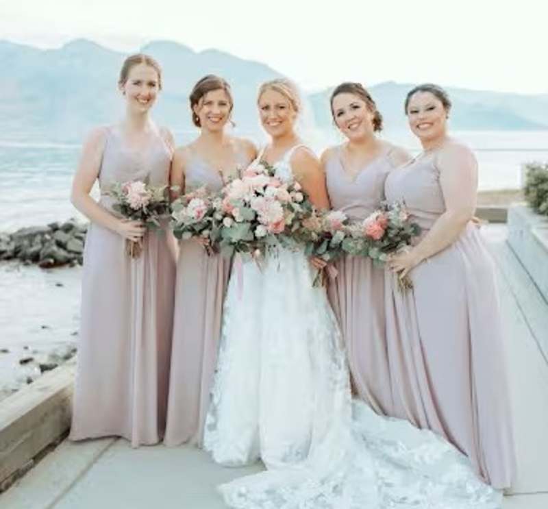 Bride and Bridesmaids Bouquets 