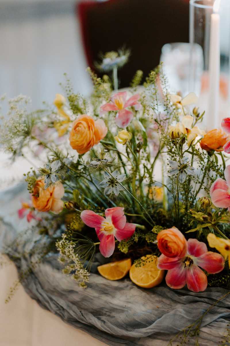 Citrus Bridal Shower